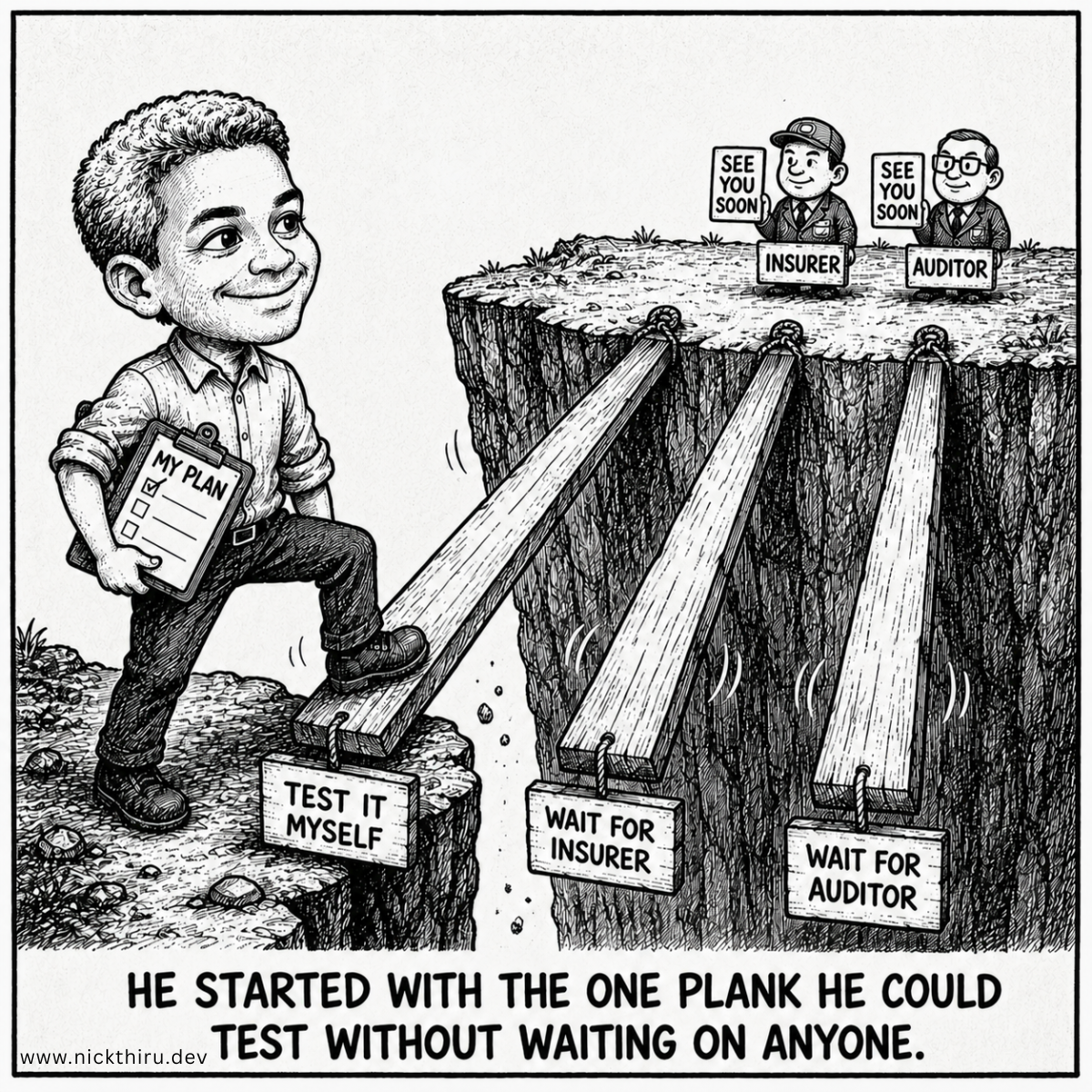 Illustration for PolicyForge — Why the first workflow we build determines everything after